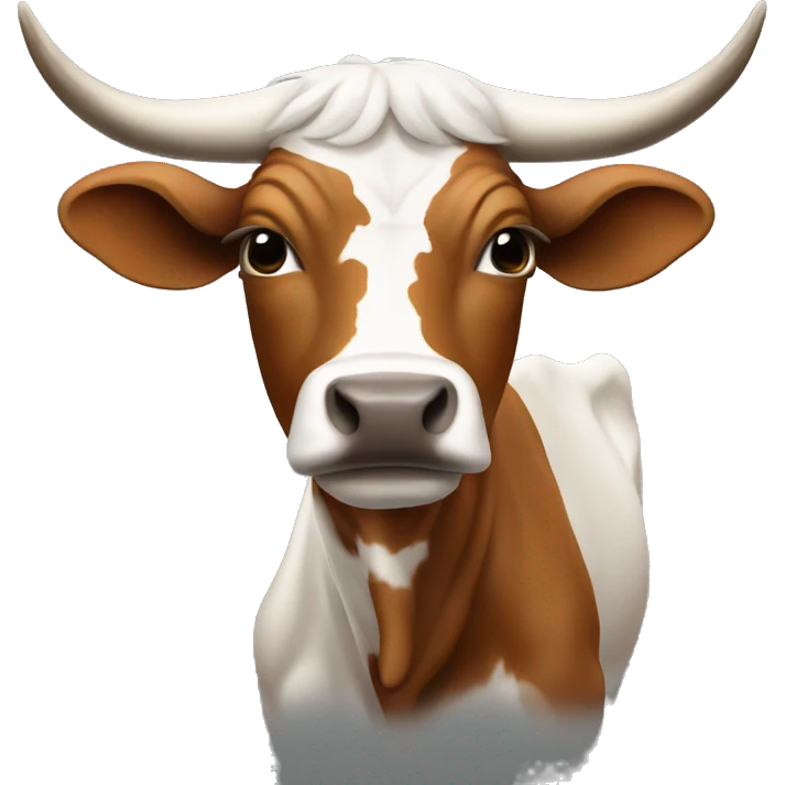 texas longhorn heifer emoji