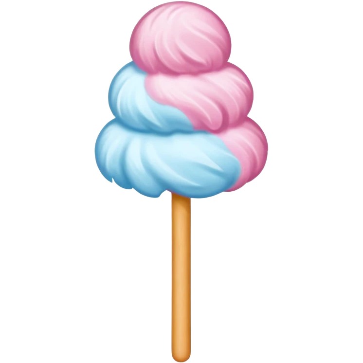 cotton candy stick  emoji