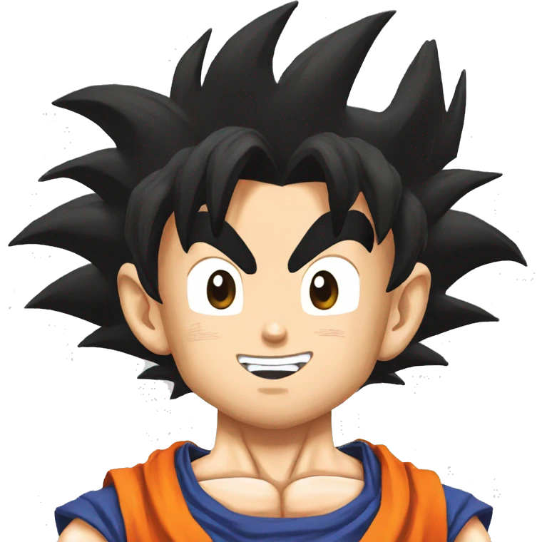 Goku dragon ball z emoji