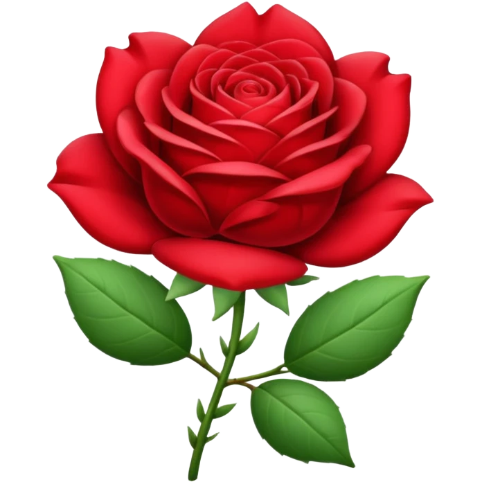 rosa natalizie emoji
