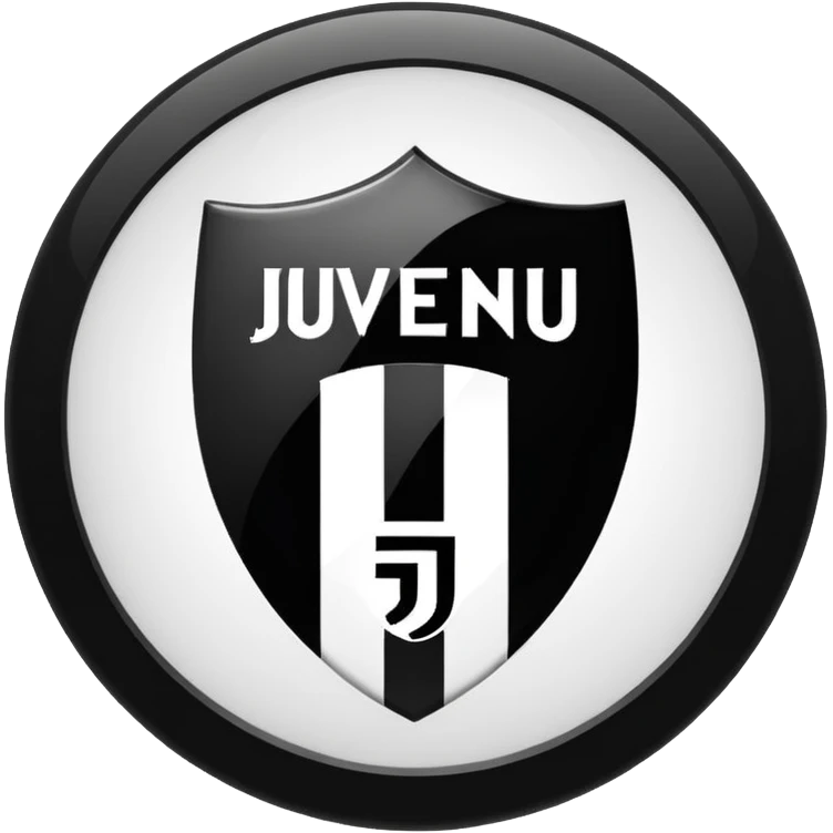 Make Juventus real logo into a emoji that can be used in a biography emoji