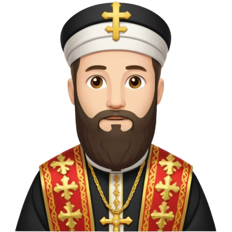 the Orthodox priest emoji