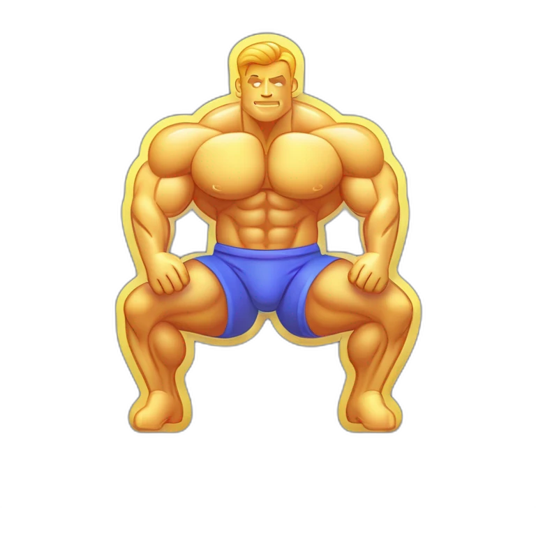 bodybuilder emoji