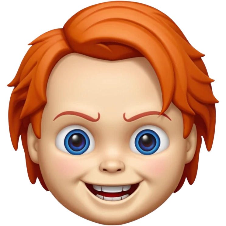 Un emojin de chuky emoji