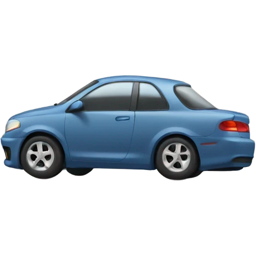 car with speed bump emoji