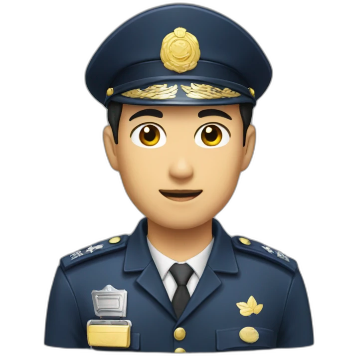 asia-handsome-policeman emoji