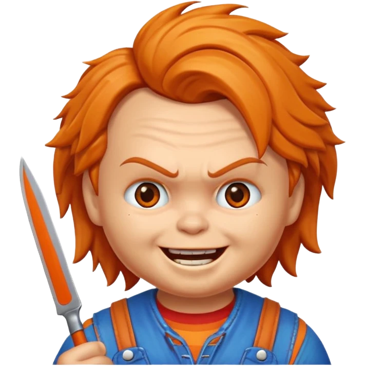 Un emojin de chuky emoji