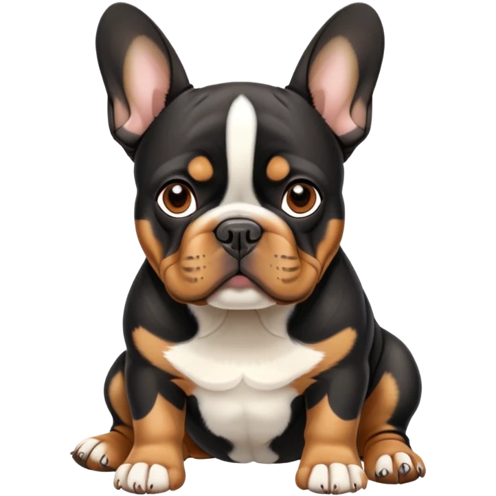 French bulldog Rottweiler markings emoji