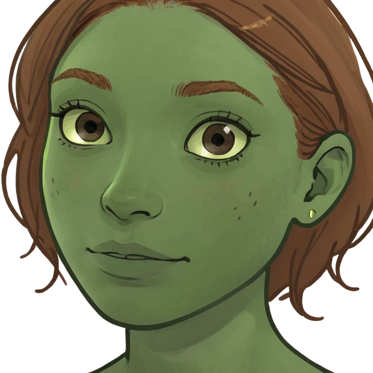 Man with freckles, light skin, brown hair emoji