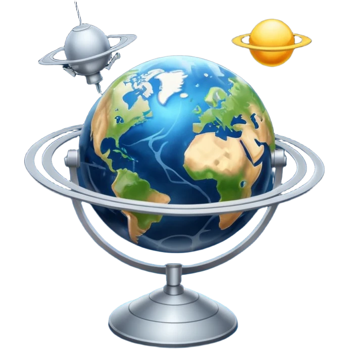 GPS-satellite system emoji