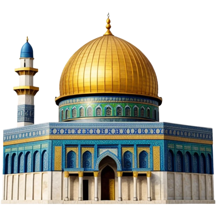 Dome of the rock, Palestine emoji