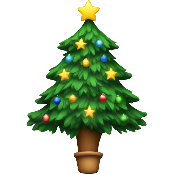 Christmastree emoji