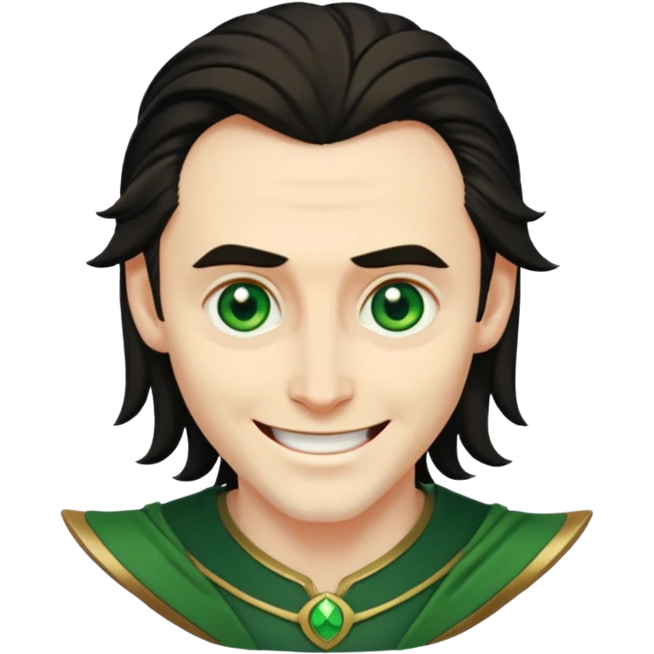 Loki marvel movies character face only emoji