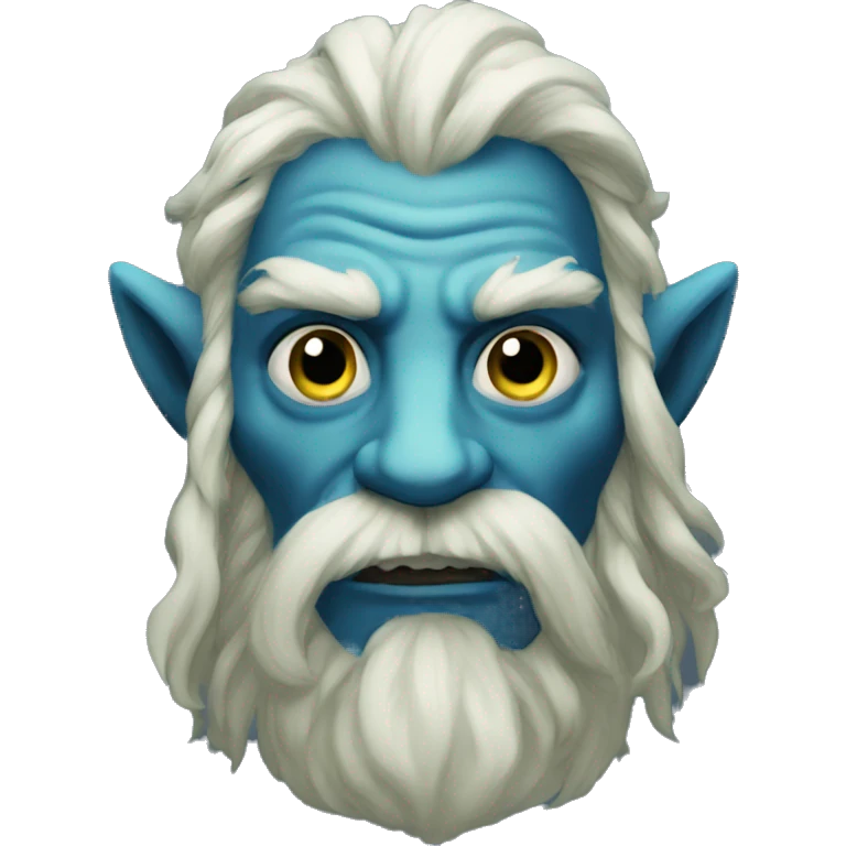 Spectral giant firbolg blue emoji