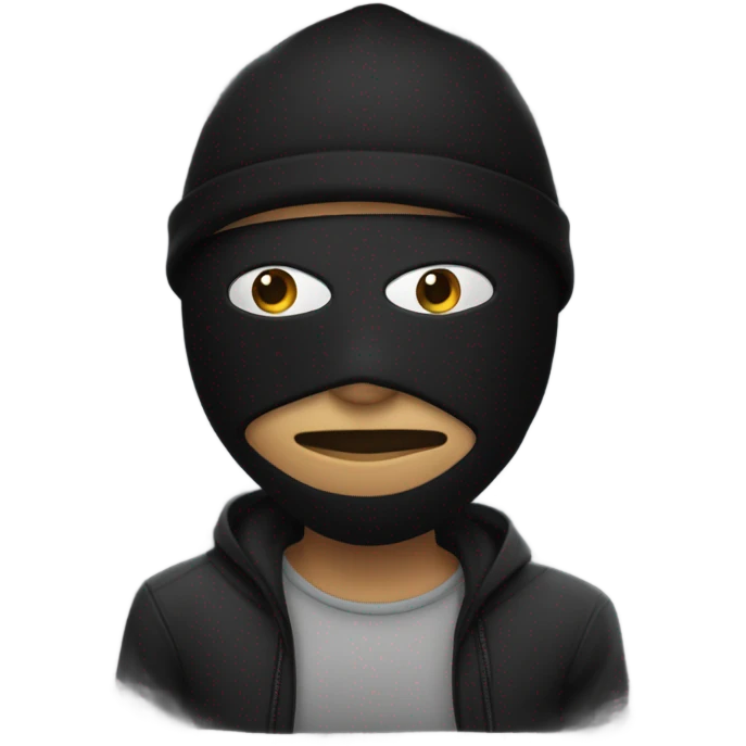 Robber emoji emoji