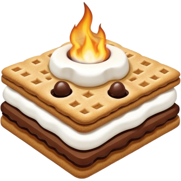 smores with eyes emoji