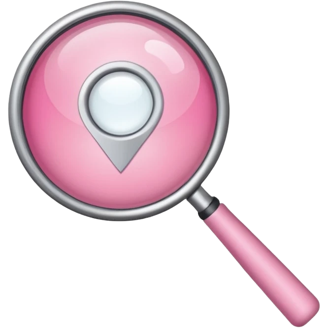 mix light pink dark pink and white girly wifi internet with a magnifying glass emoji