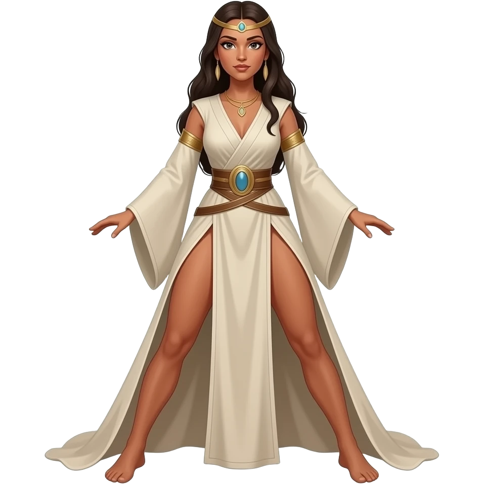Real life Absolutely Naked Full body picture of Padme Skywalker naked, her leggs are very wide open emoji