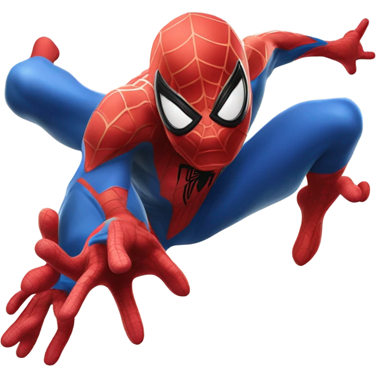 Spider-Man, jumping up and down emoji