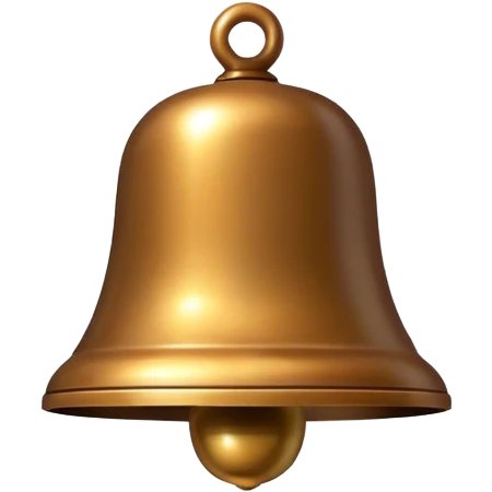 Round bell emoji