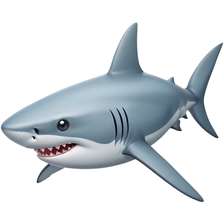 Shark cold emoji