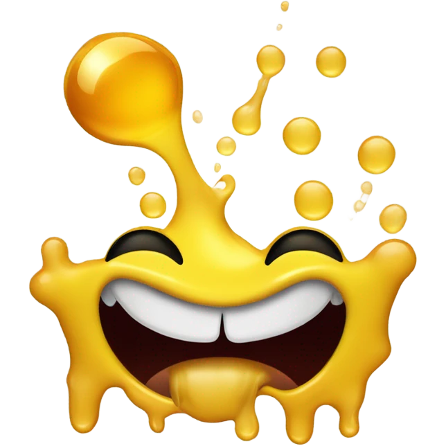 Emoji puking honey emoji