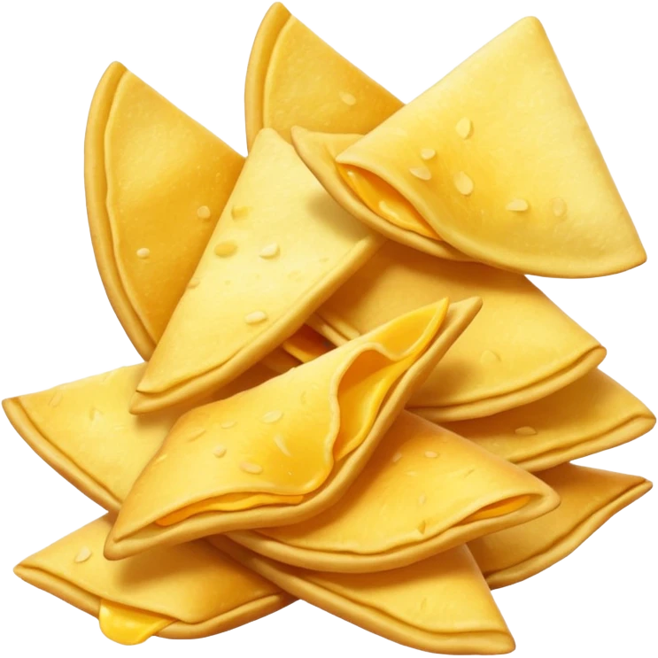 A yellow and crunchy Chips  emoji