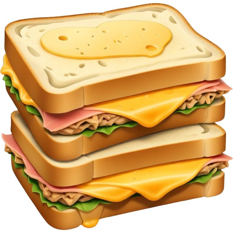 tuna melt sandwich  emoji