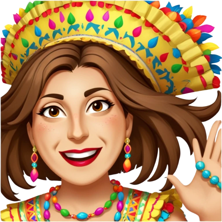 Fiesta Reveler emoji