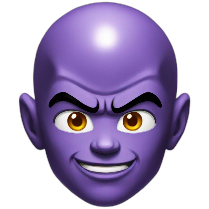 Black frieza emoji