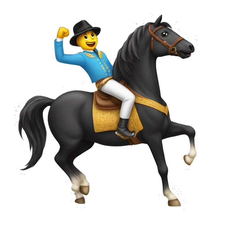 Caballo bailando emoji