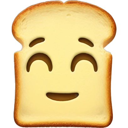 Buttered toast emoji