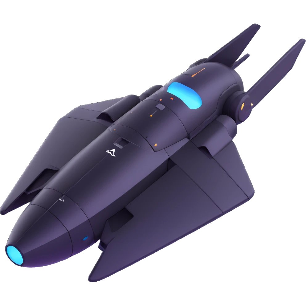 black knight satellite, close-up, detailed panels, glowing accents emoji
