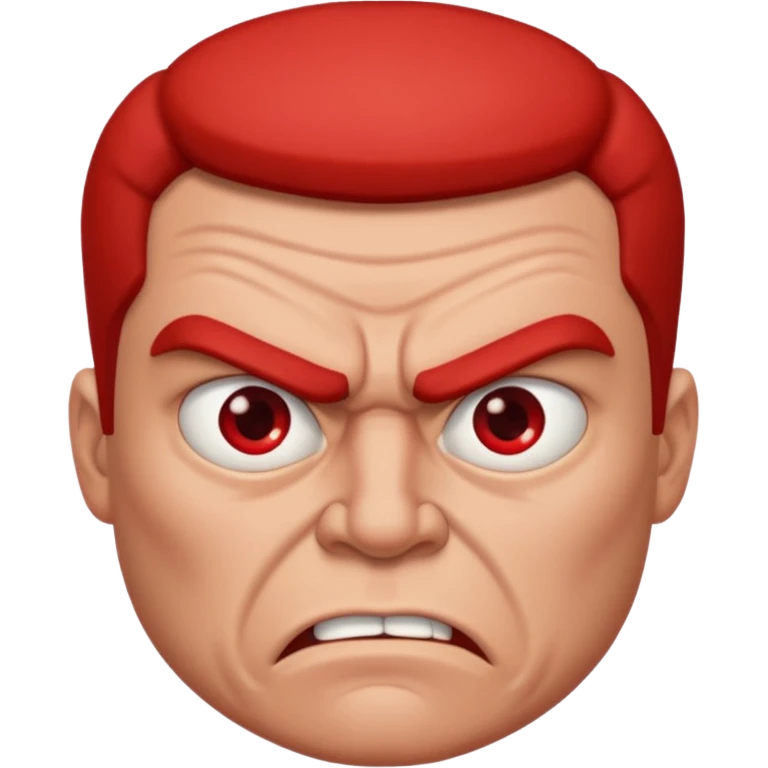 angry man emoji