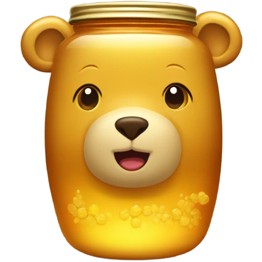 Honey bear emoji