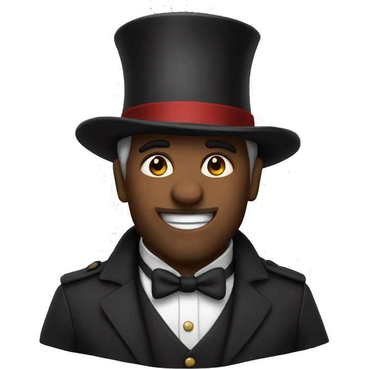 shak with tophat emoji