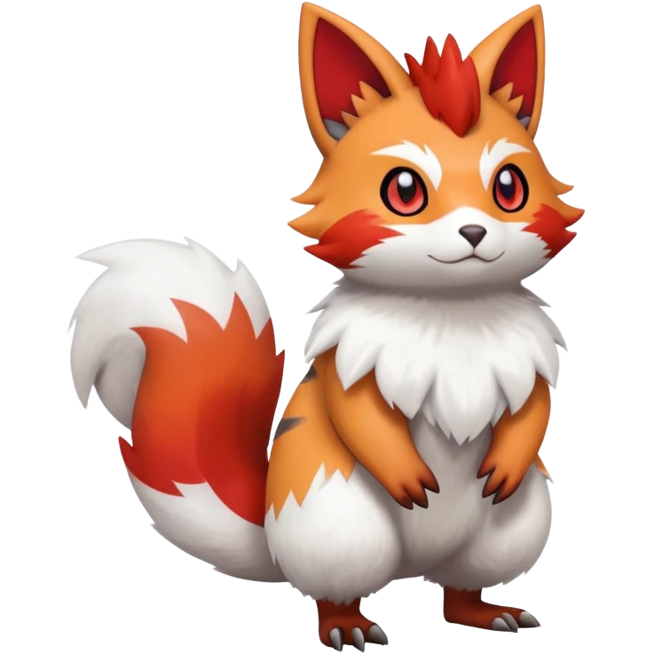 Furret-Litten-Zangoose-Hybrid (Full body) emoji