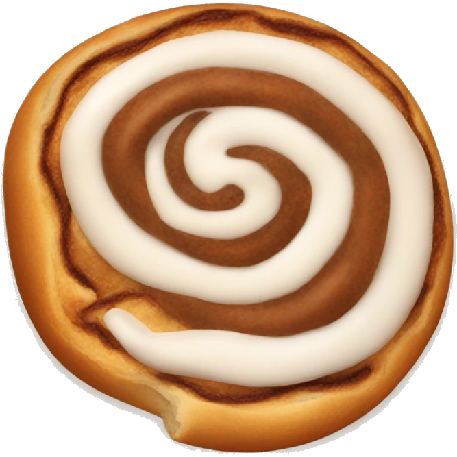 Cinnamon roll emoji