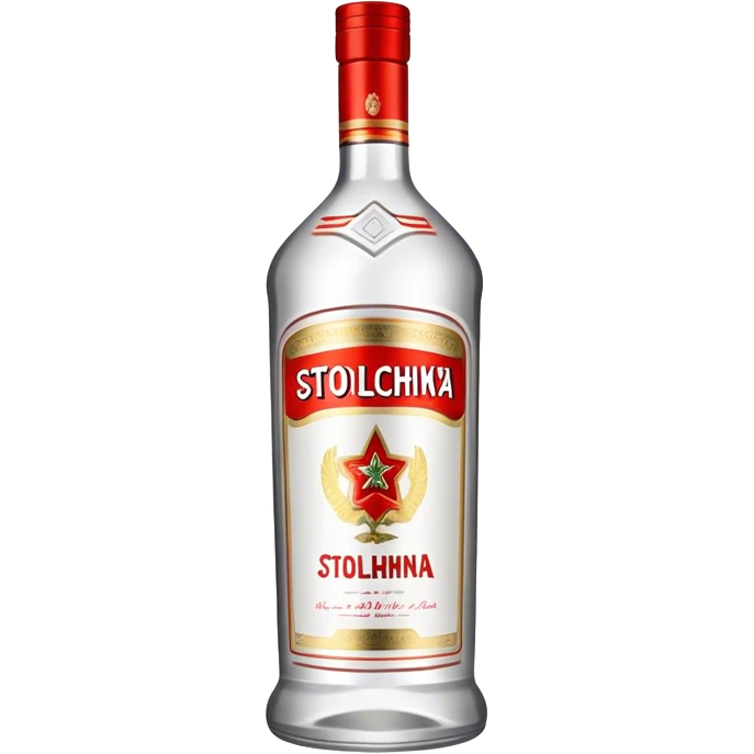 Stolichnaya vodka emoji