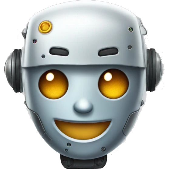 happy robot emoji