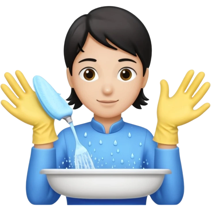 ล้างจาน emoji