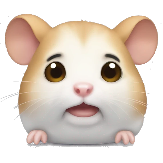 crying hamster  emoji