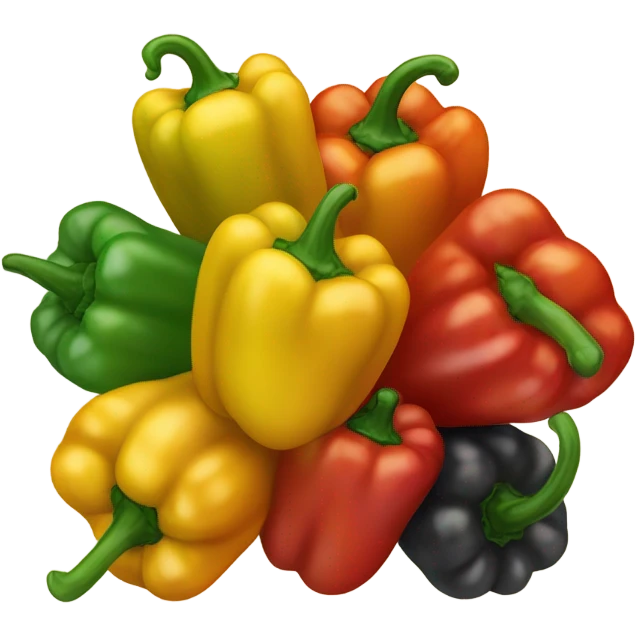 five pepper fruit emoji