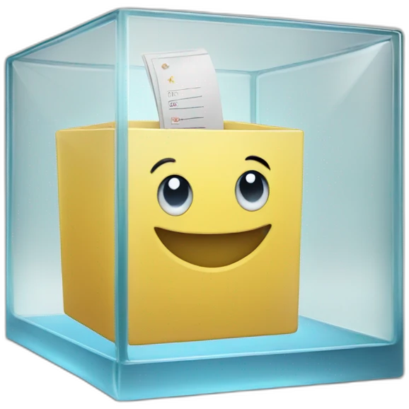 ballot-box-glass emoji