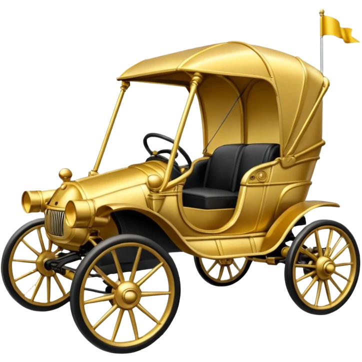 C-3PO in 1865 buggy powered by electric motors and batteries  emoji