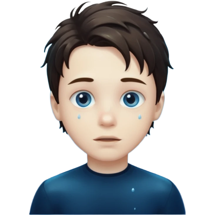 Underwater boy emoji