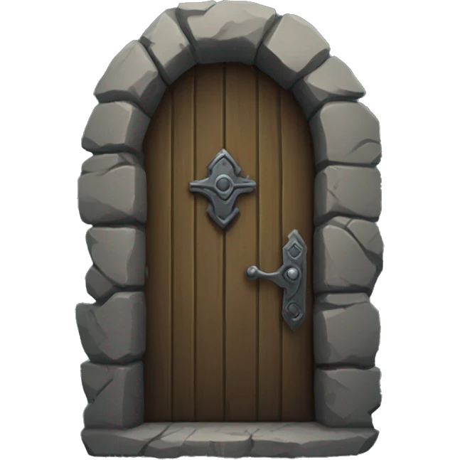 Dungeon Door with stone trim emoji