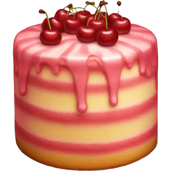 Cherry cake emoji