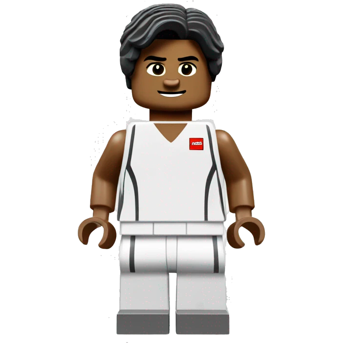 roger federer lego full body emoji