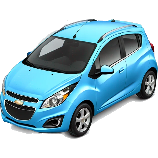 light blue chevrolet spark emoji